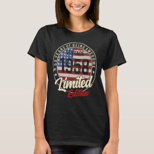65 Year Old Vintage 1958 65th Birthday Retro T-Shirt