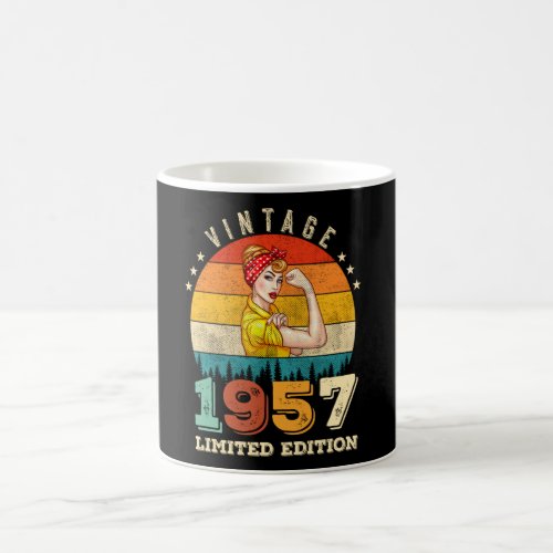 65 Year Old Women Bday 1957 Vintage 65th Birthday Coffee Mug