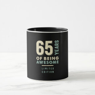 65 Years Of Being Awesome - 65th Birthday Mug