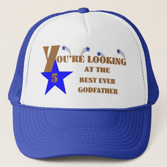 65Best Ever 5-Star Godfather Cap (Front)