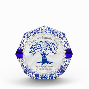 65th / 45th Anniversary - Family Tree Acrylic Awar Award