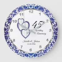 65th / 45th Sapphire Blue Anniversary Design