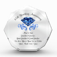 65th Anniversary Gift for Parents, Grandparents