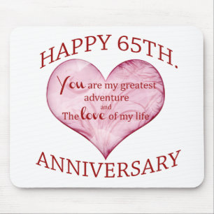 65th. Anniversary Mouse Pad