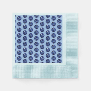 65th Anniversary Sapphire  Napkins
