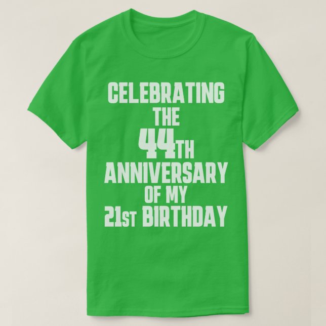 65th birthday 2 T-Shirt (Design Front)