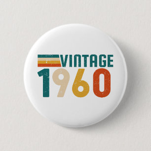 65TH BIRTHDAY BUTTON