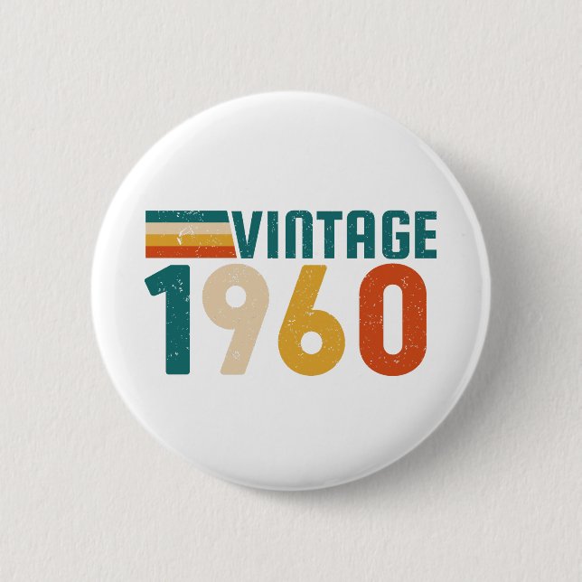 65TH BIRTHDAY BUTTON (Front)