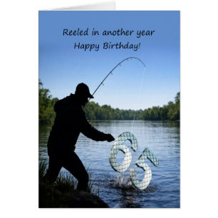 65th Birthday Fisherman  Cards