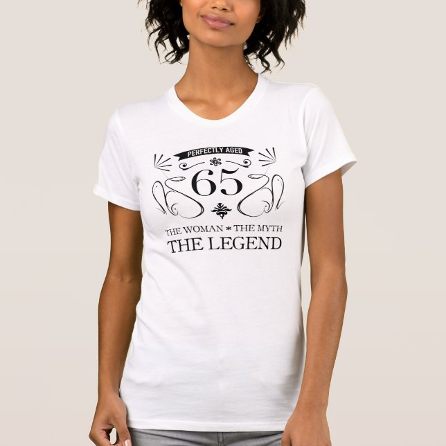65th Birthday For Women T-Shirt (Front)