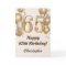 65th Birthday Gold Balloons and Confetti Birthday