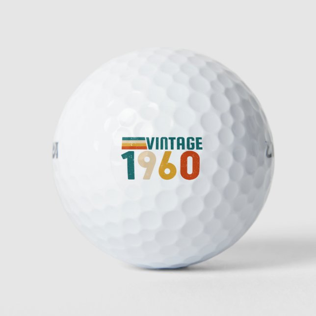 65TH BIRTHDAY GOLF BALLS (Front)