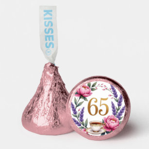65th Birthday Grandma Elegant Floral Hershey®'s Kisses®