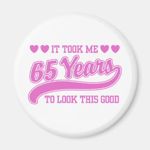 65th Birthday Magnet