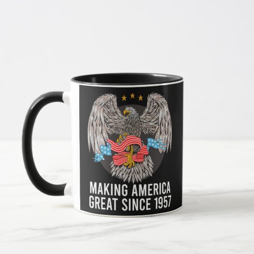 65th Birthday Making America Great Since 1957  Mug