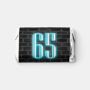 65th Birthday Neon Sign Hershey's Miniatures