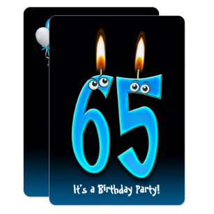 Funny 65th Birthday Invitations | Zazzle