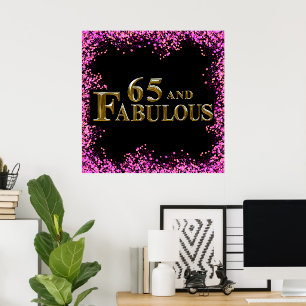 65th Birthday  Poster