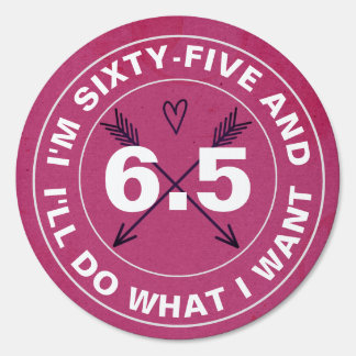 65th Birthday Premium Yard Sign