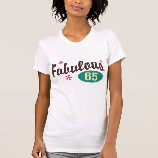 65th Birthday T-Shirt | Zazzle