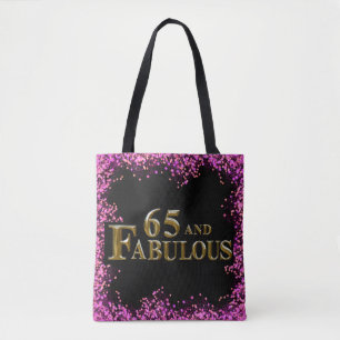 65th Birthday  Tote Bag