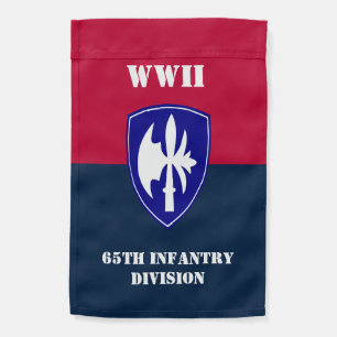 65th Inf Weatherproof Personalized Garden Flag