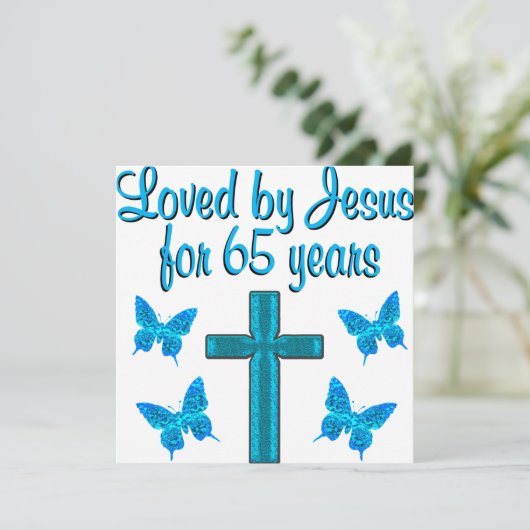 65TH LOVE JESUS (Standing Front)