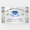 65th or 45th Sapphire Wedding Anniversary Banner