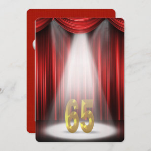 65th Wedding Anniversary Party Invitation