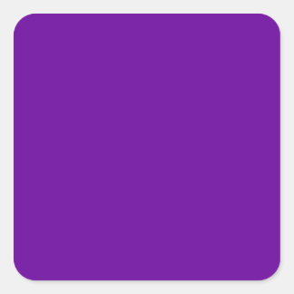 660099 Purple Square Sticker