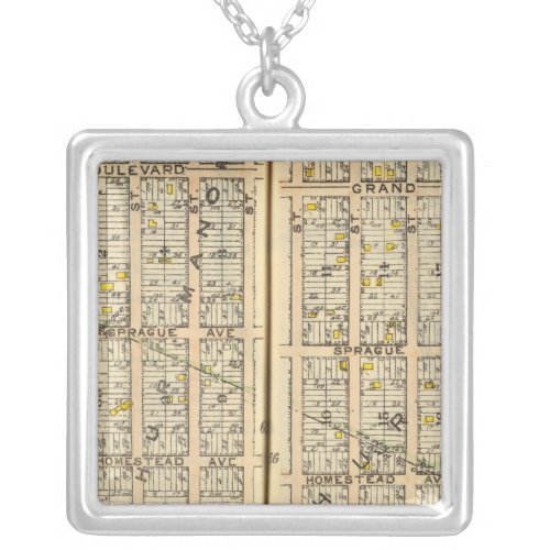 6667 Scarsdale East Chester Silver Plated Necklace