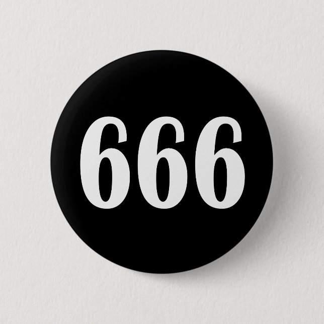 666 BUTTON (Front)