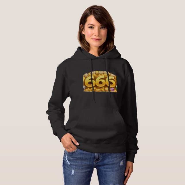 666 Energy – Balance Between Mind, Body & Life Hoodie (Front Full)