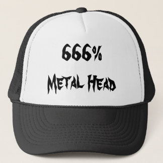 666%Metal Head Trucker Hat