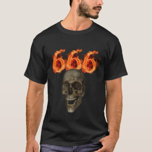 666 skull T-Shirt