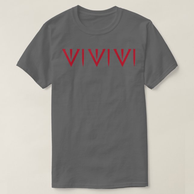 666 Wicca Occult Satanic Tee 16  (Design Front)