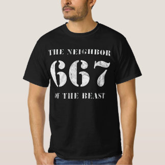 667 The Neighbor Of The Beast (vintage white) T-Shirt