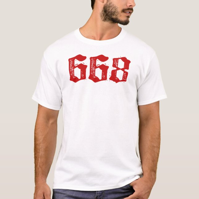 668 Neighbor of The Beast T-Shirt (Front)
