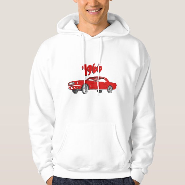 66 mustang hoodie (Front)