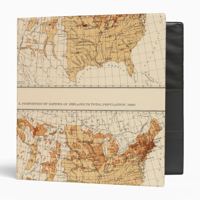 66 Natives Ireland 1900 3 Ring Binder (Front/Inside)
