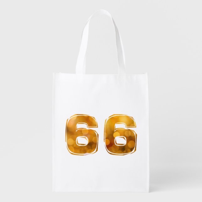 66 REUSABLE GROCERY BAG (Front)