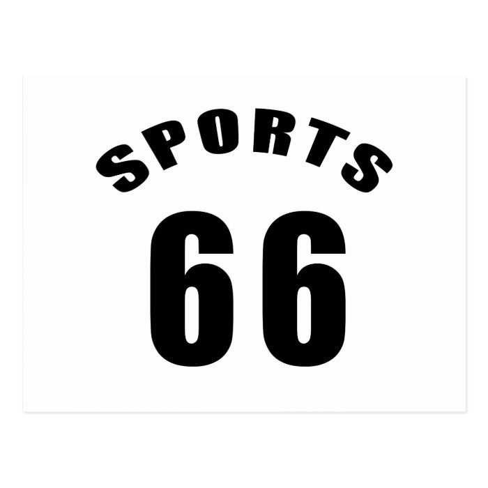 66 Sports Birthday Designs Postcards