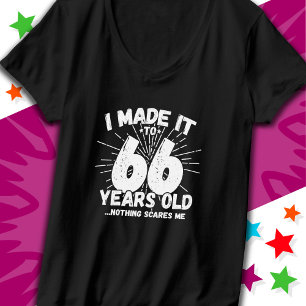 66 Year Old Sarcastic Meme Funny 66th Birthday T-Shirt