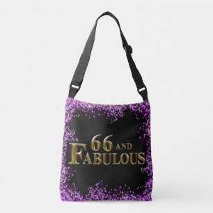 66th Birthday  Crossbody Bag