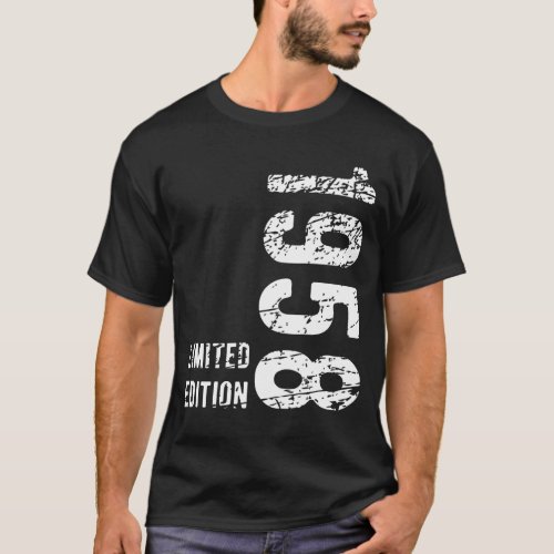 66th Birthday Gift 1958 Limited Edition 66 Years T_Shirt