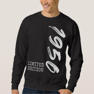 66th Birthday Ladies Mens 66 Years 1956   18 Sweatshirt