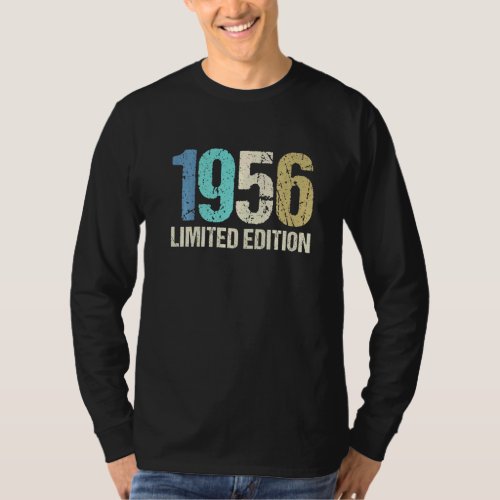66th Birthday Ladies Mens 66 Years 1956    2 T_Shirt