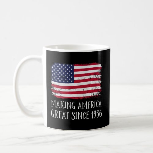 66th Birthday Making America Great Since 1956  Coffee Mug