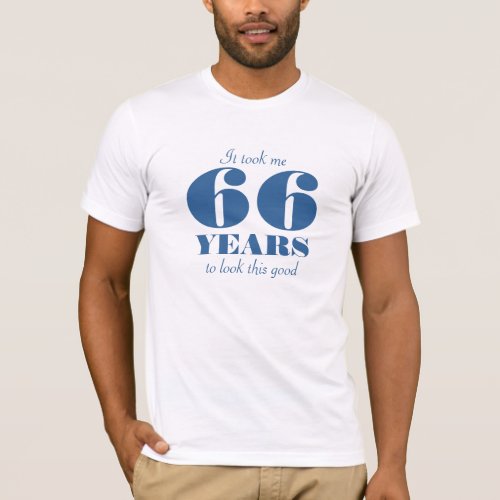 66th Birthday shirt  Personalizable year number