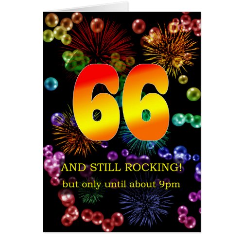 66th Birthday Still Rocking